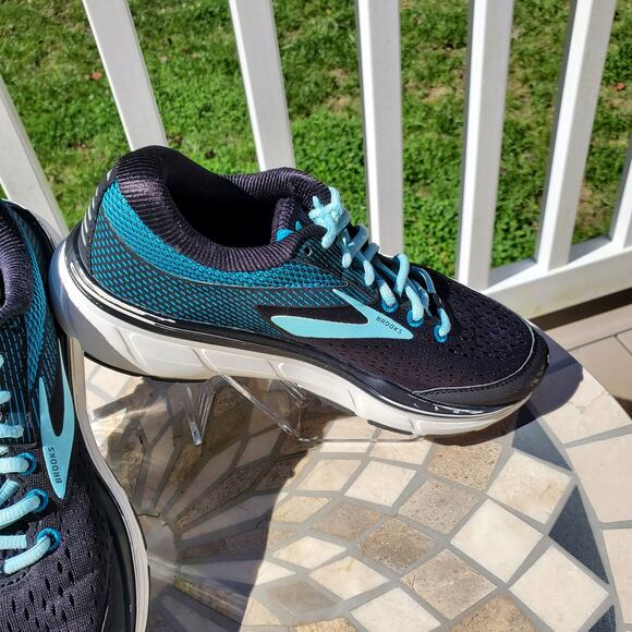 Brooks Dyad 8 Women’s Running Shoes – Black/Teal – Size 8.5 B - Picture 5 of 7